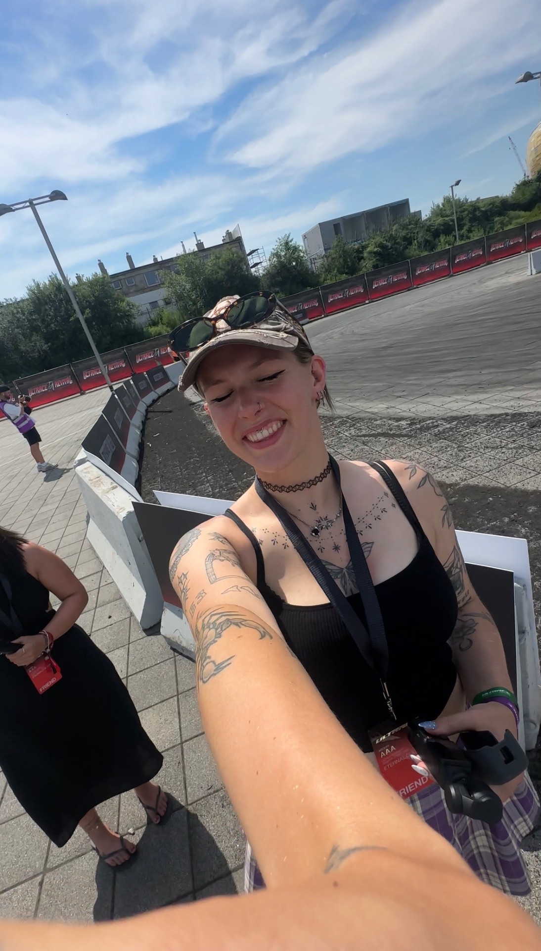 Trackside selfie at Ultrace